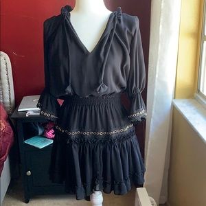 NWT Misa Los Angeles Simone Grommet Dress